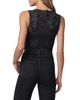 Joe's Jeans Joe's Jeans The Lace Boat Neck Sleeveless Top - 3