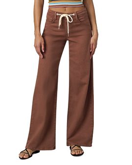 Joe's Jeans Joe's Jeans The Lou Lou Drawstring Ankle Jeans in Chocolate