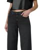 Joe's Jeans Joe's Jeans The Lou Lou Low Rise Wide Leg Jeans in Black Cat - 5