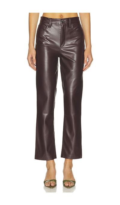 Joe's Jeans Joe's Jeans The Lyra Slim Ankle Faux Leather Pants
