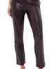 Joe's Jeans Joe's Jeans The Lyra Slim Ankle Vegan Leather Pants Cabernet - 1
