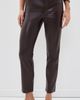 Joe's Jeans Joe's Jeans The Lyra Slim Ankle Vegan Leather Pants Cabernet - 2