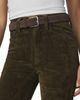 Joe's Jeans Joe's Jeans The Margot Slim Faux Suede Jeans in Olive - 5