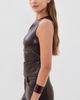 Joe's Jeans Joe's Jeans The Meg Vegan Leather Top Cabernet - 4