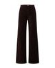 Joe's Jeans Joe's Jeans The Mia High Rise Wide Leg Velveteen Jeans in Coffee Bean - 6