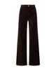 Joe's Jeans Joe's Jeans The Mia Petite Velveteen Wide Leg Jeans in Coffee Bean - 6