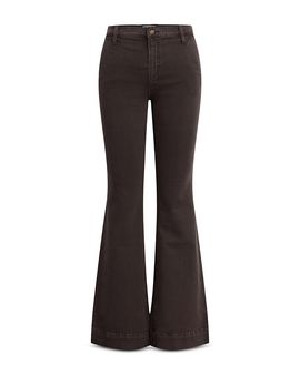 Joe's Jeans Joe's Jeans The Molly High Rise Trouser Jeans in Dark Coffee Bean