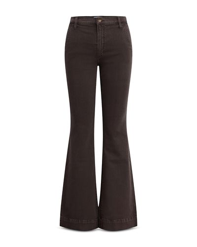 Joe's Jeans Joe's Jeans The Molly High Rise Trouser Jeans in Dark Coffee Bean