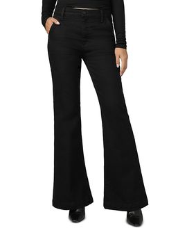 Joe's Jeans Joe's Jeans The Molly Petite High Rise Trouser Jeans in Black