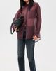 Joe's Jeans Joe's Jeans The Organza Boyfriend Shirt Bordeaux - 5