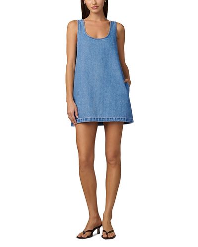 Joe's Jeans Joe's Jeans The Scoop Neck Denim Mini Dress