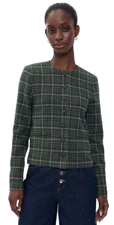 Joe's Jeans Joe's Jeans The Scottie Jacket Moss Multi Plaid