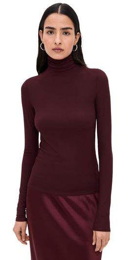 Joe's Jeans Joe's Jeans The Tony Long Sleeve Top Bordeaux
