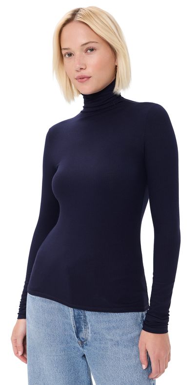 Joe's Jeans Joe's Jeans The Tony Long Sleeve Top Rich Navy