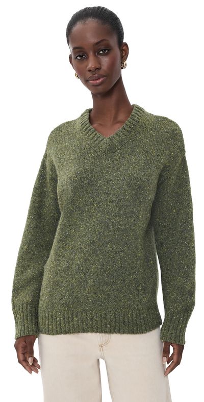 Joe's Jeans Joe's Jeans The V Neck Sweater Moss