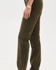 Joe's Jeans Joe's Jeans The Vegan Suede Margot Slim Pants Olive - 4