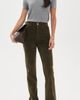 Joe's Jeans Joe's Jeans The Vegan Suede Margot Slim Pants Olive - 5