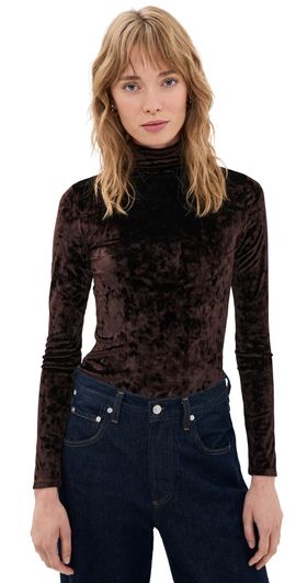 Joe's Jeans Joe's Jeans The Velvet Tony Long Sleeve Top Cacao
