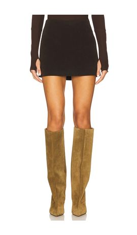 Joe's Jeans Joe's Jeans Vegan Suede Mini Skirt