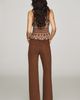 Joe's Jeans Lou Mid-Rise Wide-Leg Jeans - 4