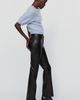 Joe's Jeans Petite Faux Leather High Rise Bootcut Jeans - 4