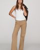 Joe's Jeans Side Zip High Rise Wide Leg Jeans - 1