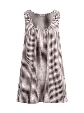 Joe's Jeans Women's Ana Gingham Cotton-Blend Shift Minidress