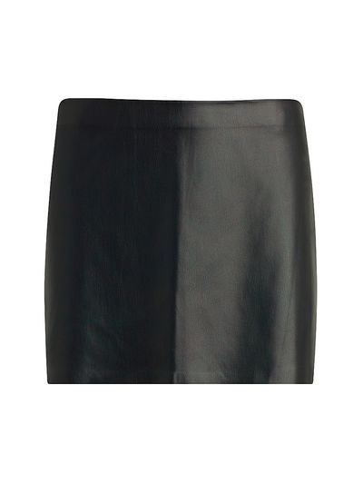 Joe's Jeans Women's Faux Leather Pencil Miniskirt