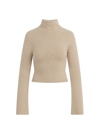 Joe's Jeans Women's Jane Roll-Neck Bell-Sleeve Sweater
