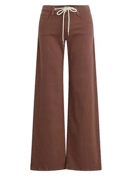 Joe's Jeans Women's Lou Lou Drawstring Wide-Leg Jeans