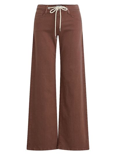 Joe's Jeans Women's Lou Lou Drawstring Wide-Leg Jeans