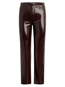 Joe's Jeans Women's Margot Vegan Patent Leather Pants