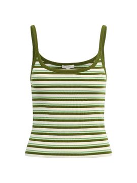 Joe's Jeans Women's Striped Cotton-Blend Cami