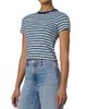 Joe's Jeans Women's The Baby Striped T-Shirt - 4