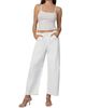 Joe's Jeans Women's The Bowie Wide-Leg Drawstring Pants - 2