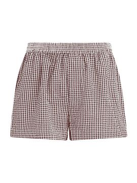 Joe's Jeans Women's The Boxer Gingham-Check Cotton-Blend Shorts