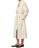 Joe's Jeans Women's The Elizabeth Textured Cotton-Blend Trench Coat - 5
