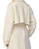 Joe's Jeans Women's The Elizabeth Textured Cotton-Blend Trench Coat - 7