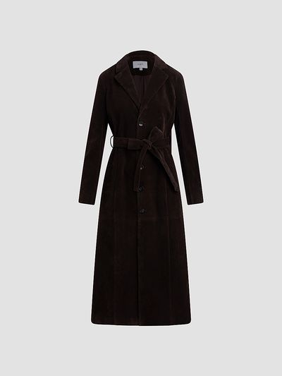 Joe's Jeans Women's The Faux-Suede Long Coat