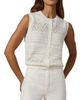 Joe's Jeans Women's The Faye Linen-Cotton Sweater Vest - 3