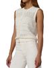 Joe's Jeans Women's The Faye Linen-Cotton Sweater Vest - 4