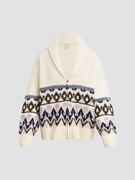 Joe's Jeans Women's The Inga Fair Isle-Style Cardigan