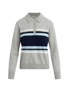 Joe's Jeans Women's The Long Sleeve Cashmere Polo Sweater