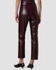 Joe's Jeans Women's The Lyra Faux Leather Slim Ankle Pants - 3