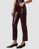 Joe's Jeans Women's The Lyra Faux Leather Slim Ankle Pants - 7