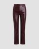Joe's Jeans Women's The Lyra Faux Leather Slim Ankle Pants - 8