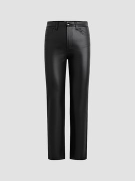 Joe's Jeans Women's The Lyra Slim Vegan Leather Pants
