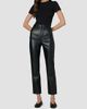 Joe's Jeans Women's The Lyra Slim Vegan Leather Pants - 2