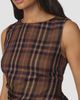 Joe's Jeans Women's The Meg Plaid Top - 5