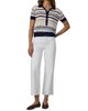 Joe's Jeans Women's The Stella Striped Polo Sweater - 2